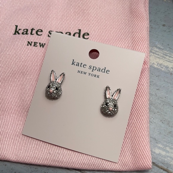 Kate Spade NWT Make Magic Bunny Earrings π°
